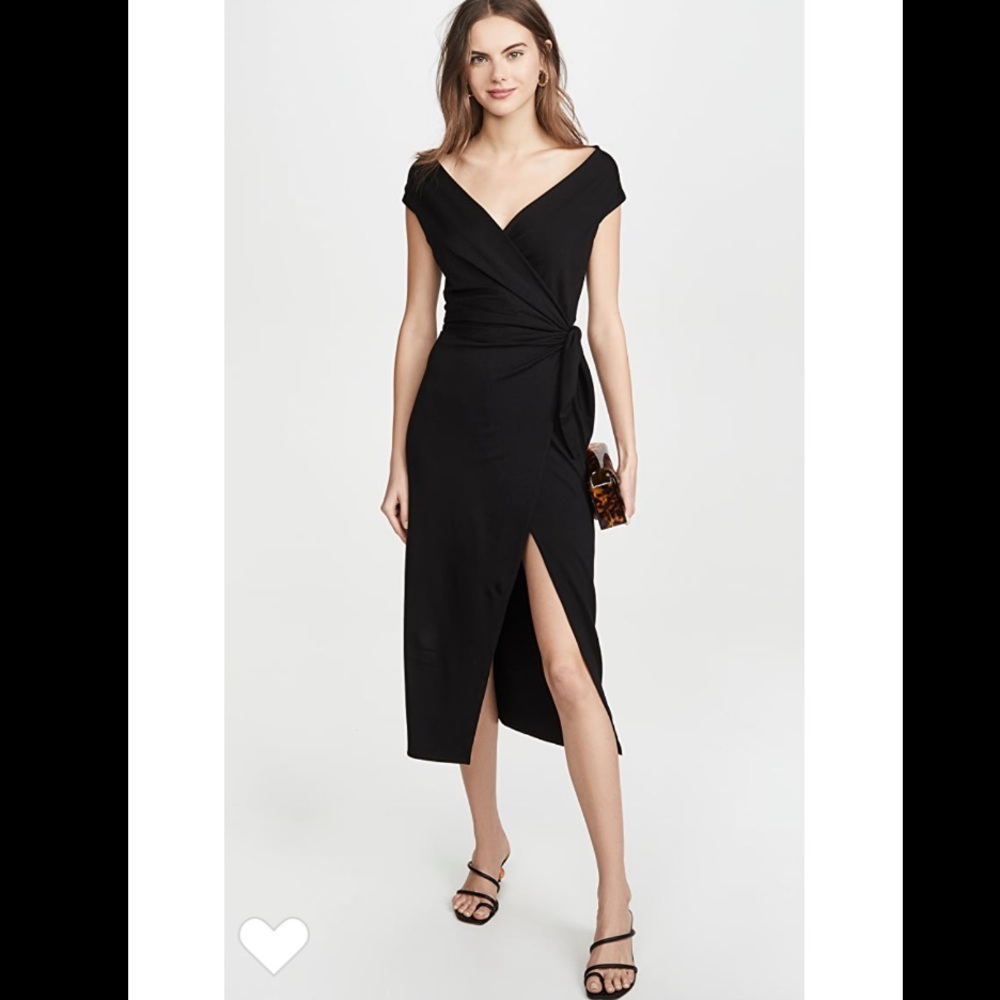 Reformation Sage dress in black